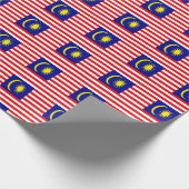 Malaysia-Flagge Geschenkpapier (Ecke)