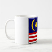 Malaysia - Flagge - Kaffeetasse (Links)