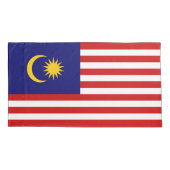 Malaysia-Flagge Kissenbezug (Rückseite)