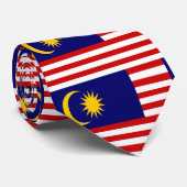Malaysia-Flagge Krawatte (Gerollt)