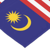 Malaysia-Flagge Kurzer Tischläufer (Ecke)