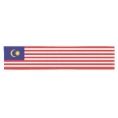 Malaysia-Flagge Kurzer Tischläufer (Horizontal)