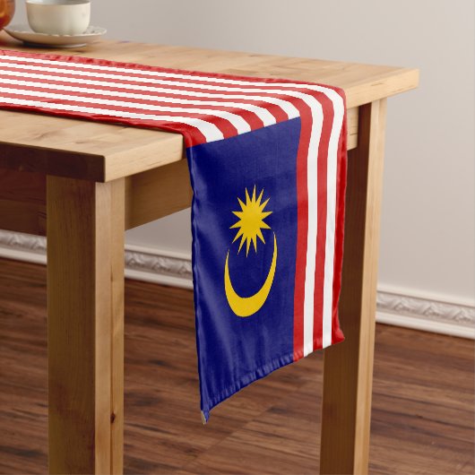 Malaysia-Flagge Kurzer Tischläufer (Beispiel)