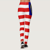 Malaysia-Flagge Leggings (Rückseite)