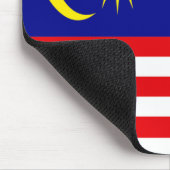 Malaysia-Flagge Mousepad (Ecke)
