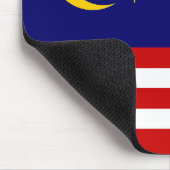 Malaysia-Flagge Mousepad (Ecke)