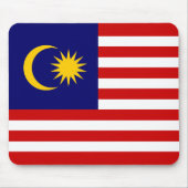 Malaysia-Flagge Mousepad (Vorne)