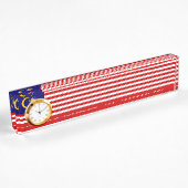 Malaysia-Flagge Namensplakette