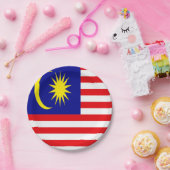 Malaysia-Flagge Pappteller (Party)