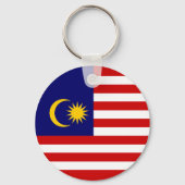 Malaysia-Flagge Schlüsselanhänger (Vorderseite)