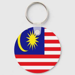 Malaysia-Flagge Schlüsselanhänger