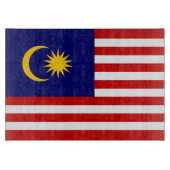 Malaysia-Flagge Schneidebrett (Vorderseite)