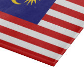 Malaysia-Flagge Schneidebrett (Ecke)