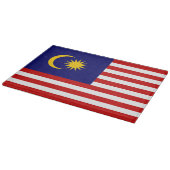 Malaysia-Flagge Schneidebrett (Ecke)