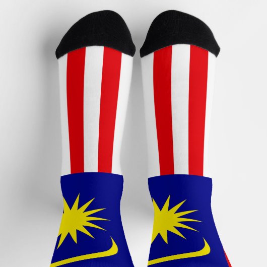 Malaysia-Flagge Socken (Oben)