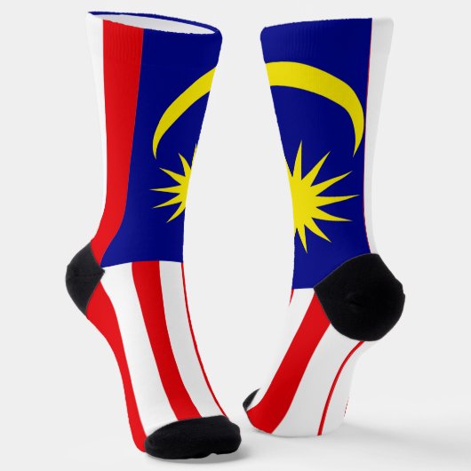 Malaysia-Flagge Socken (Gewinkelt)