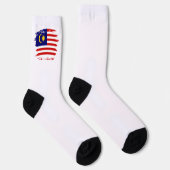 Malaysia-Flagge Socken (Rechts)