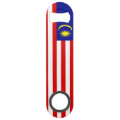 Malaysia-Flagge Speed Flaschenöffner (Vorderseite)