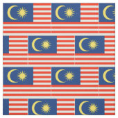 Malaysia-Flagge Stoff (Muster)