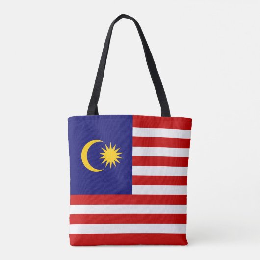 Malaysia-Flagge Tasche (Rückseite)