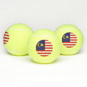 Malaysia-Flagge Tennisbälle (Multi)