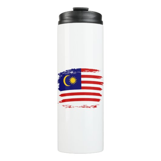 Malaysia-Flagge Thermosbecher (Vorderseite)