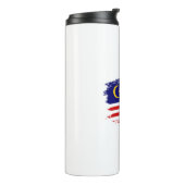 Malaysia-Flagge Thermosbecher (Nach links gedreht)