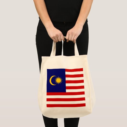 Malaysia-Flagge Tragetasche (Vorderseite (Produkt))