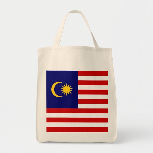 Malaysia-Flagge Tragetasche (Vorne)