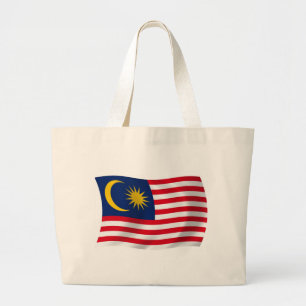 Malaysia-Flagge Tragetasche