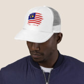 Malaysia-Flagge Truckerkappe (Beispiel)