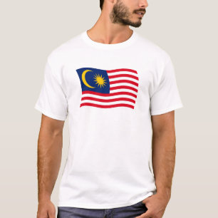 Malaysia-Flaggen-Shirt T-Shirt