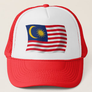 Malaysia-Flaggenhut Truckerkappe