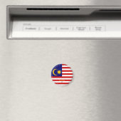 Malaysia-Flaggenmagnet Magnet (In Situ (Geschirrspüler))