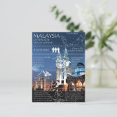 Malaysia GF Card Postkarte (Stehend Vorderseite)