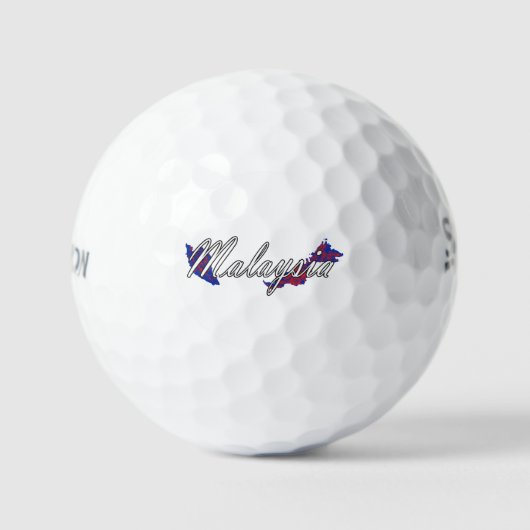 Malaysia Golfball (Vorderseite)