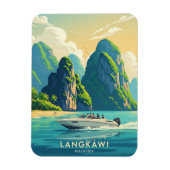 Malaysia Langkawi Magnet (Vertikal)