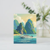 Malaysia Langkawi Postkarte (Stehend Vorderseite)