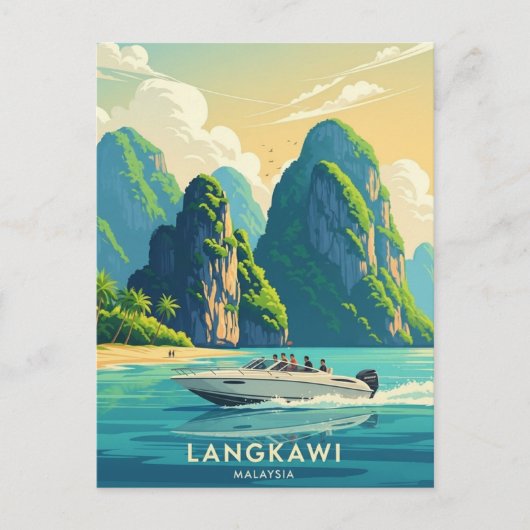 Malaysia Langkawi Postkarte (Vorderseite)