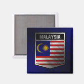 Malaysia Magnet (Vorderseite/Rückseite)