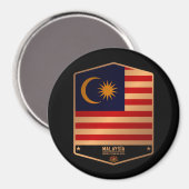 Malaysia Magnet (Vorderseite/Rückseite)