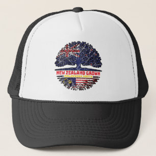 Malaysia Malaysian New Zealander New Zealand Tree Truckerkappe