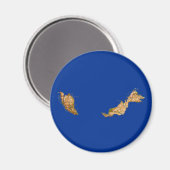 Malaysia Map Magnet (Vorderseite/Rückseite)