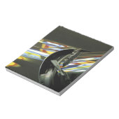 Malaysia, Melaka. Neonreflektionen im Auto Notizblock (Rotiert)