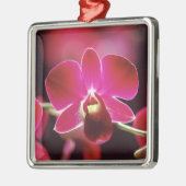 Malaysia, Orchid Silbernes Ornament (Links)