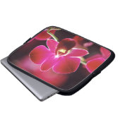 Malaysia, Orchidee Laptopschutzhülle (Vorne Knopf)