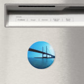 Malaysia Penang Bridge Magnet (In Situ (Geschirrspüler))
