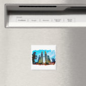 Malaysia Petronas Tower Skyline Magnet (In Situ (Geschirrspüler))