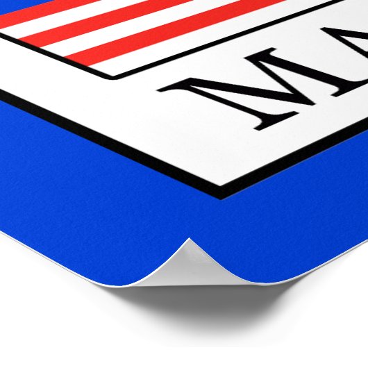 Malaysia Poster (Ecke)