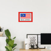 Malaysia Poster (Heimbüro)